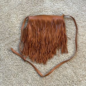 Fringe purse